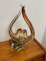 Superbe bol a fruits centre de table Murano sommerso vintage