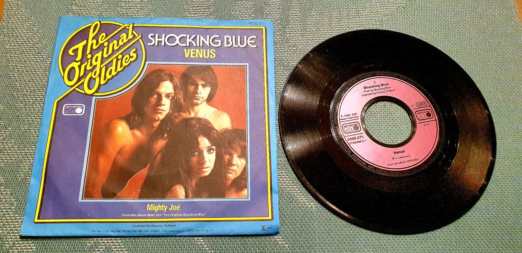 Dischi in vinile: SHOCKING BLUE, Venus/Mighty Joe, Single, Mint- – Usato da Kreuzlingen venduto da Cdschlumpf