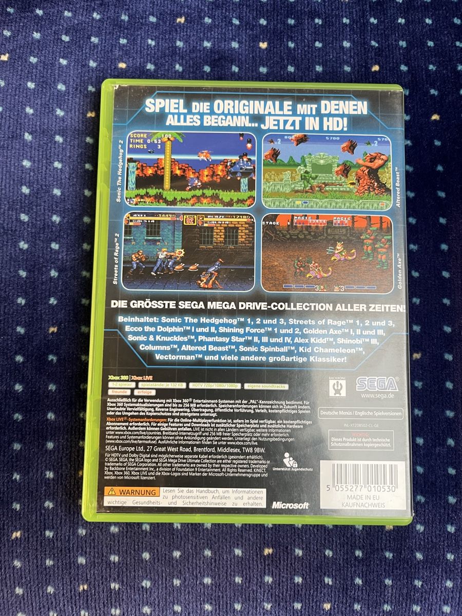 Giochi: Mega Drive Ultimate Collection - Xbox 360 – Usato da Baden venduto da tob_t8gw 1