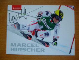 MARCEL HIRSCHER (AUT) SKISTAR AUTOGRAMMKARTE