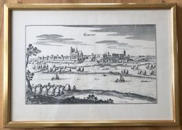 Druck von Kupferstich "Tangermünd"