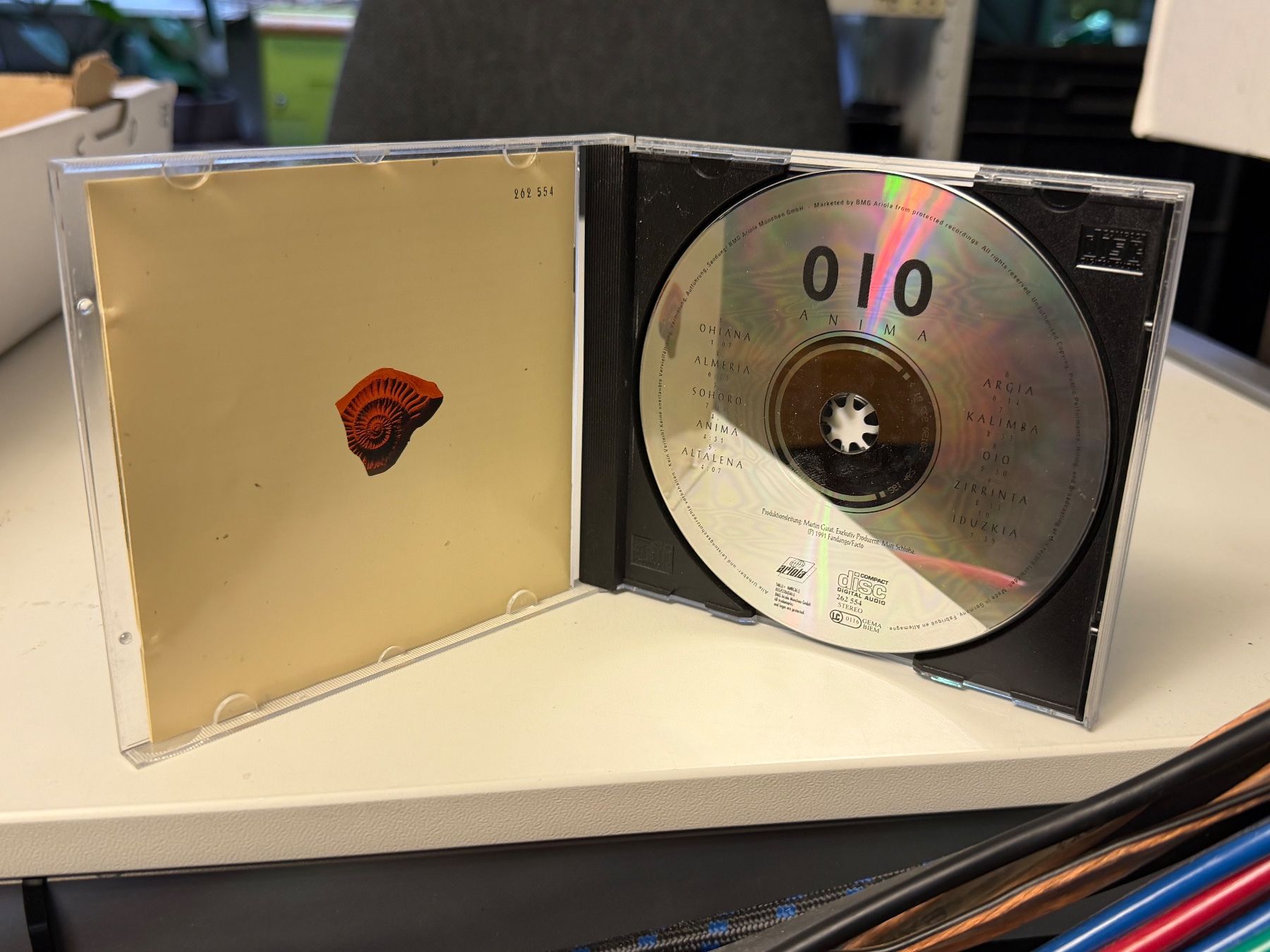 CD: OïO - Anima - HB21B – Usato da Küsnacht ZH venduto da Jazztilldawn 2