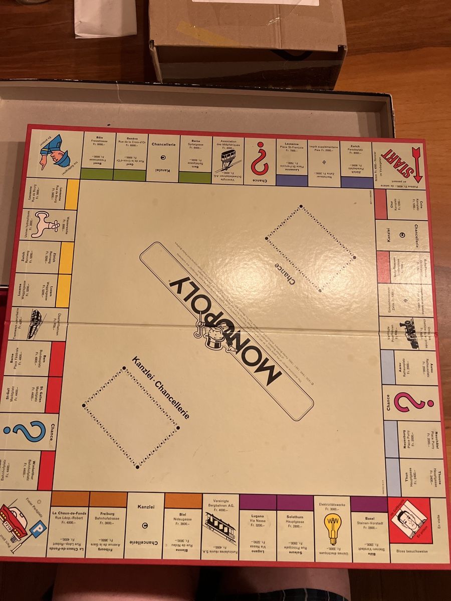 Parker Spiele: Monopoly Grand Luxe mit Zinnfiguren – Gebraucht aus Rotkreuz von perlengott 1
