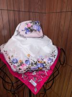 Christian Dior Vintage Tuch mit Blumenmotiv