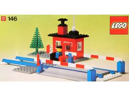 Lego 146 Level Crossing (1976) VINTAGE, RAR! System