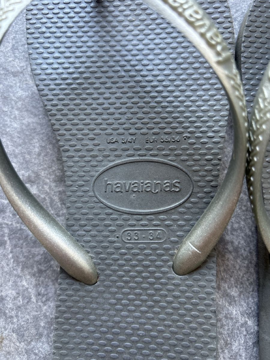 Herrenschuhe: Havaianas Grösse 33-34 grau gebraucht – Gebraucht aus Hausen am Albis von Speedfritz123 2