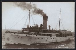 Foto-AK Max Dreblow, Stettin: Dampfer Od