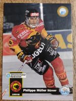 Philippe Müller SC Bern - seltene Eishockey Karte 95/96