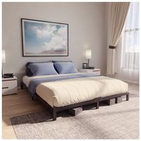 Bettgestell Metallbett Bettrahmen 120x200cm 22cm Stauraum
