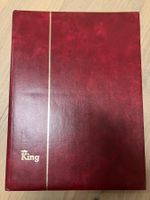 leeres Briefmarkenalbum, 16 Doppelseiten, weiss