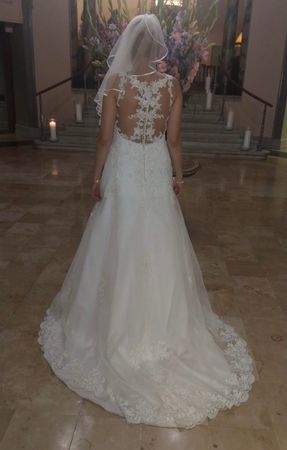 Wunderschönes Brautkleid, Grösse 38