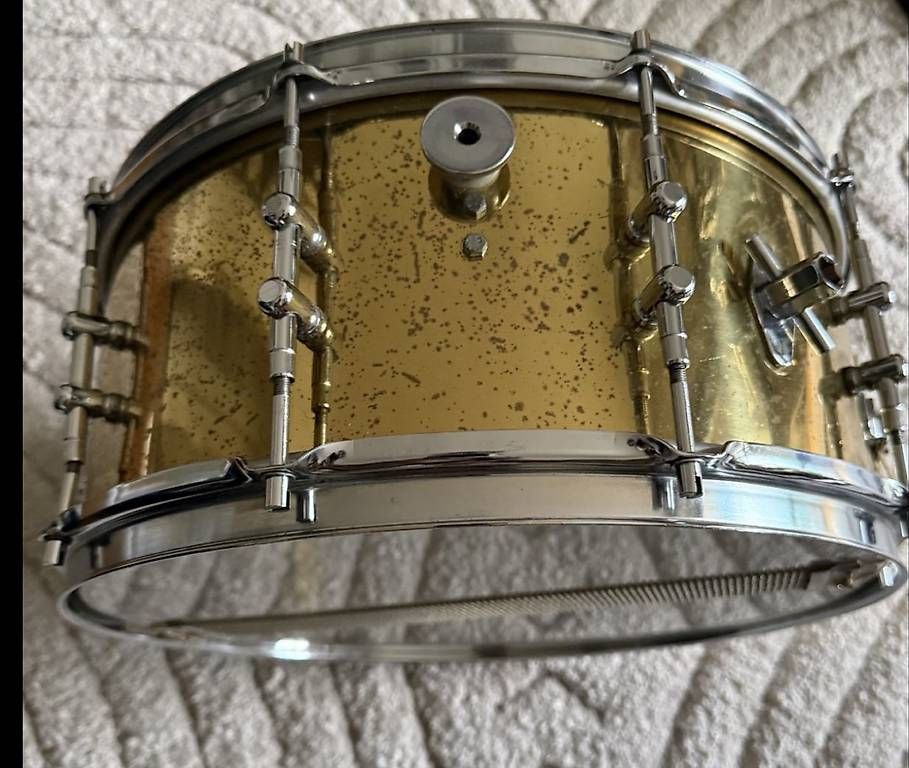 Musikinstrumente: Giannini Snare Drum Messing  14 × 6,5 – Gebraucht aus Bern von Matthias3006 4