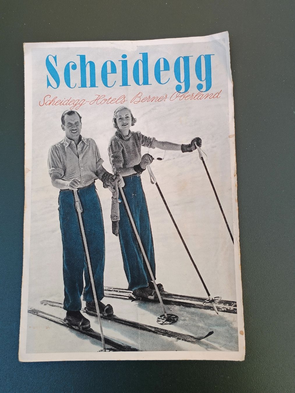 Documenti: Prospekt / Scheidegg - Scheidegg Hotels Berner Oberland 1930 – Usato da Brugg AG venduto da Ente015