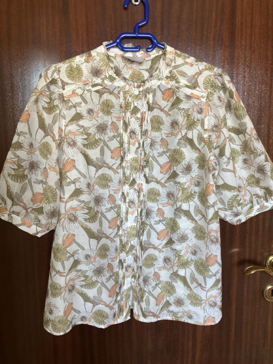 Hemisphere Camicette: Hemisphere Cashmere Bluse, Blumenmuster, Grösse 38 – Usato da Zürich venduto da ste_5hsh