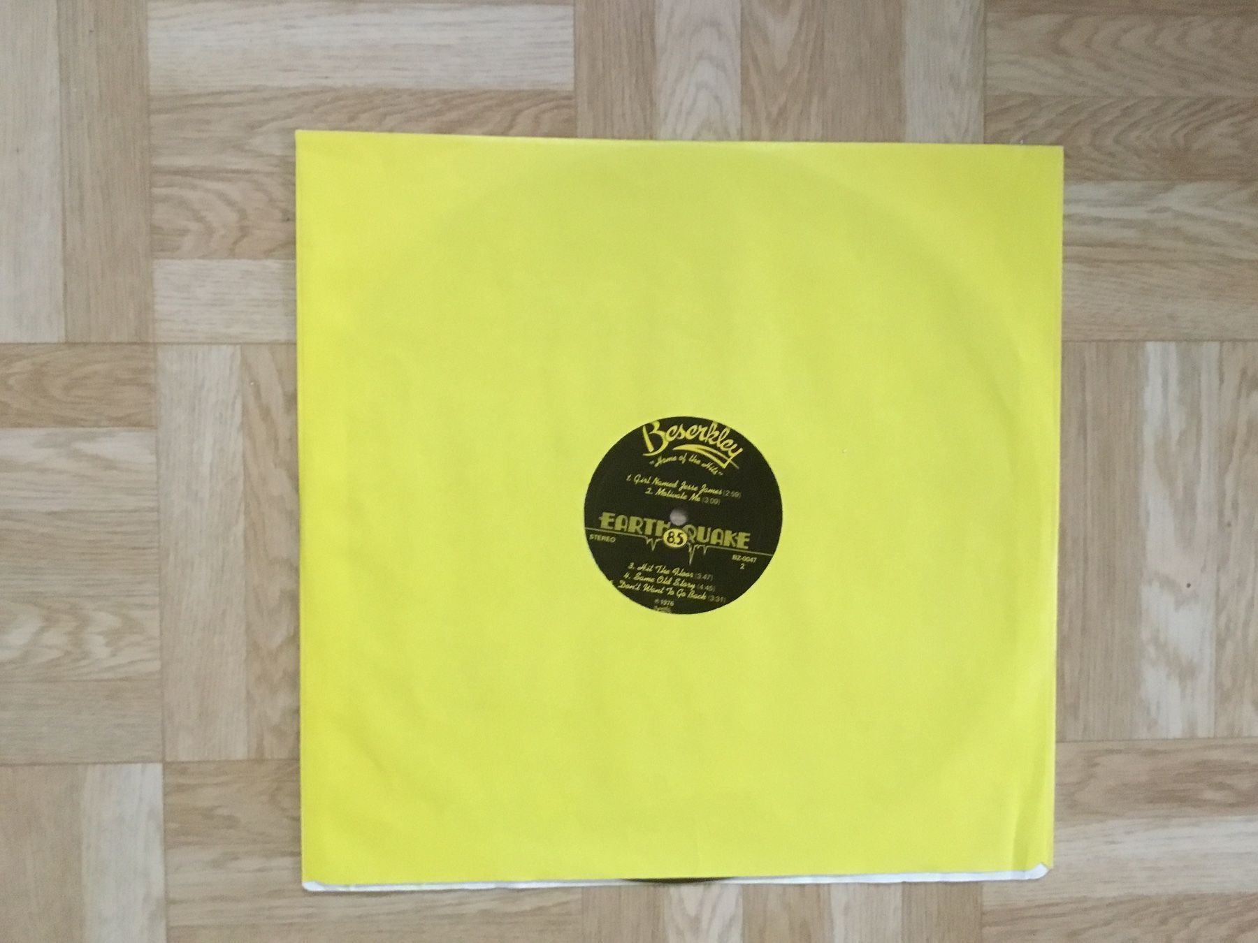 Dischi in vinile: Earthquake / 8.5 – Nuovo (secondo la descrizione) da Kreuzlingen venduto da Schuggerman 3