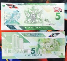 Trinidad e Tobago 5 Dollars UNC _2