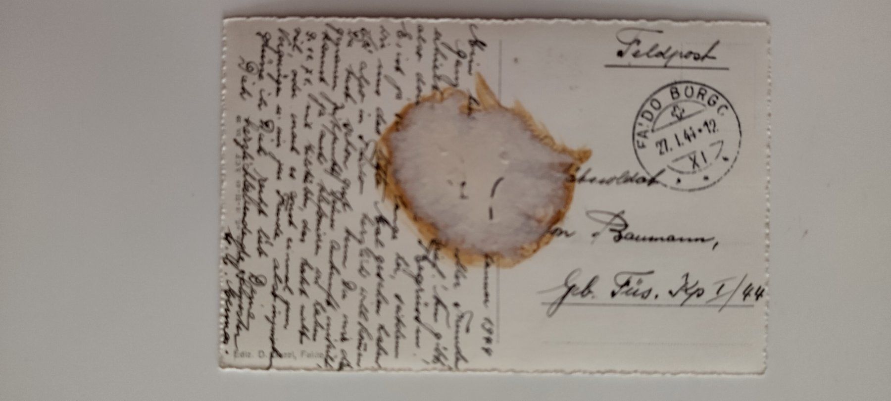Cartoline postali: Faido Veduta dat. 1944 – Difettoso da Ohmstal venduto da Lebensfreude05 1