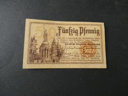 Dt. Reich, - Detmold Lippe  Notgeldschein