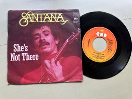 SANTANA CARLOS tolle Single She's not there 70's Kult Top