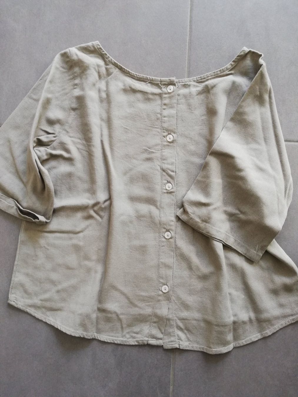 Camicette: NEUE Bluse Baumwolle Beige Gr S_L – Nuovo (secondo la descrizione) da Untersiggenthal venduto da Marlen59 1
