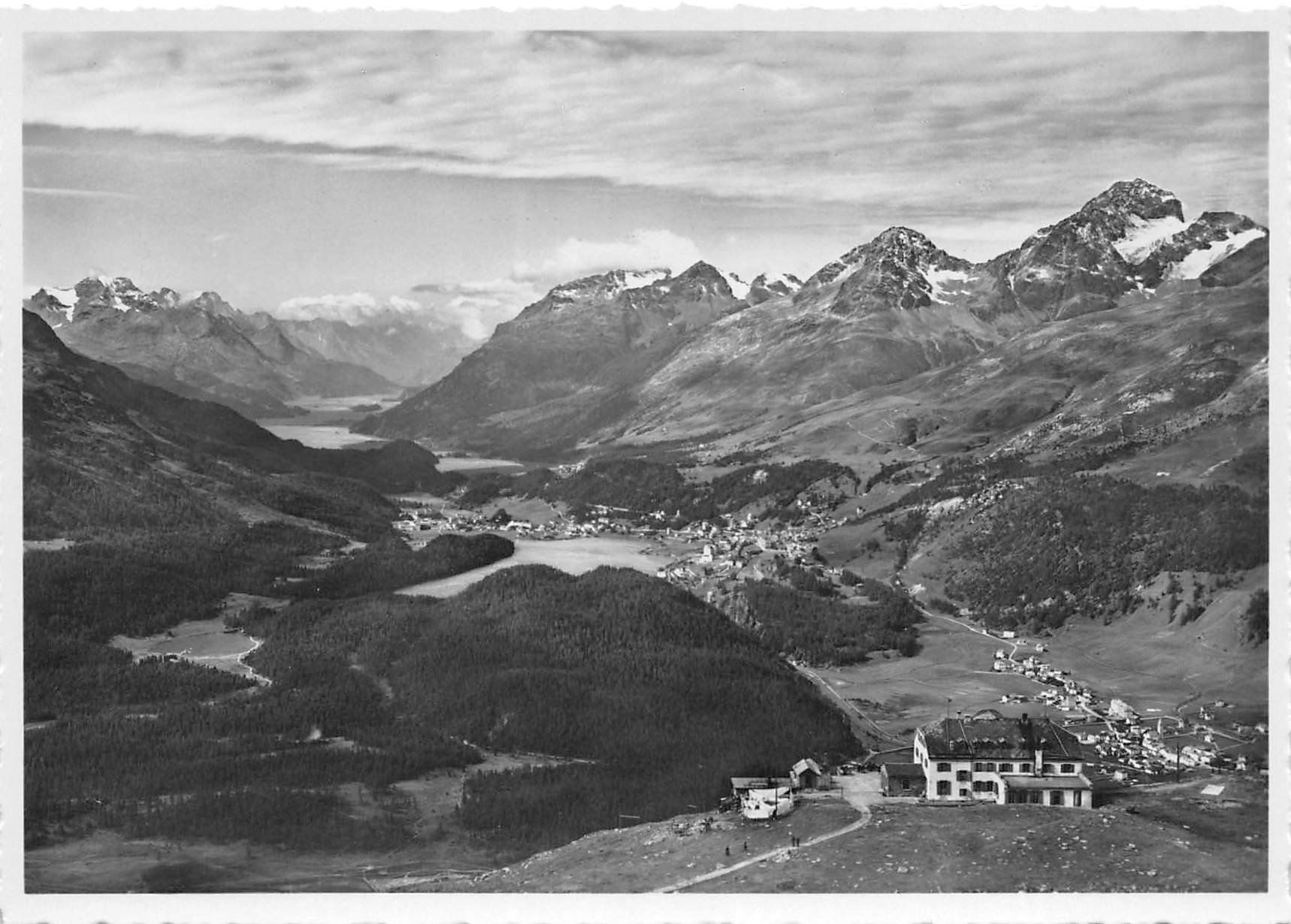 Cartoline postali: 2x Muottas Muraigl – Usato da Ottikon b.Kemptth. venduto da Neptun1974 2