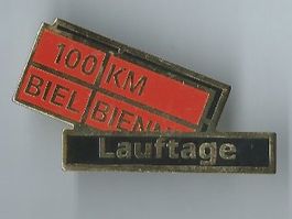 100 Km Biel, Biel Lauftage Pin