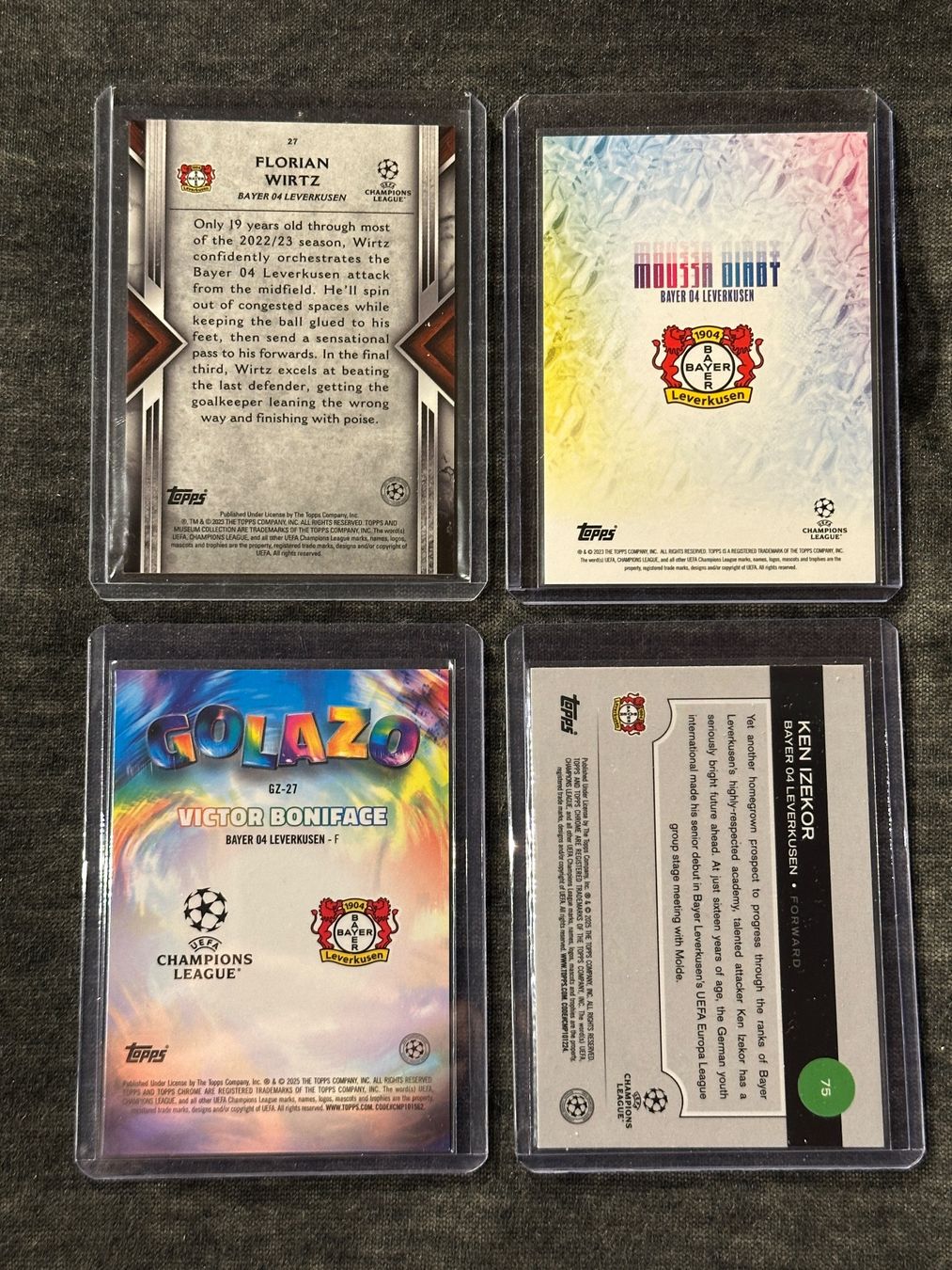 Topps Carte collezionabili: BAYER LEVERKUSEN SAMMLUNG – Usato da Binz venduto da Cediboy 4