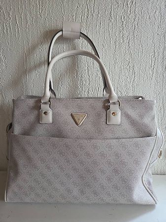 Guess Tasche/ Shopper Hellgrau