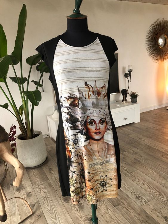 Pull Desigual X Cirque Du Soleil – Femme Taille M (38/40), Extravagant Et Coloré