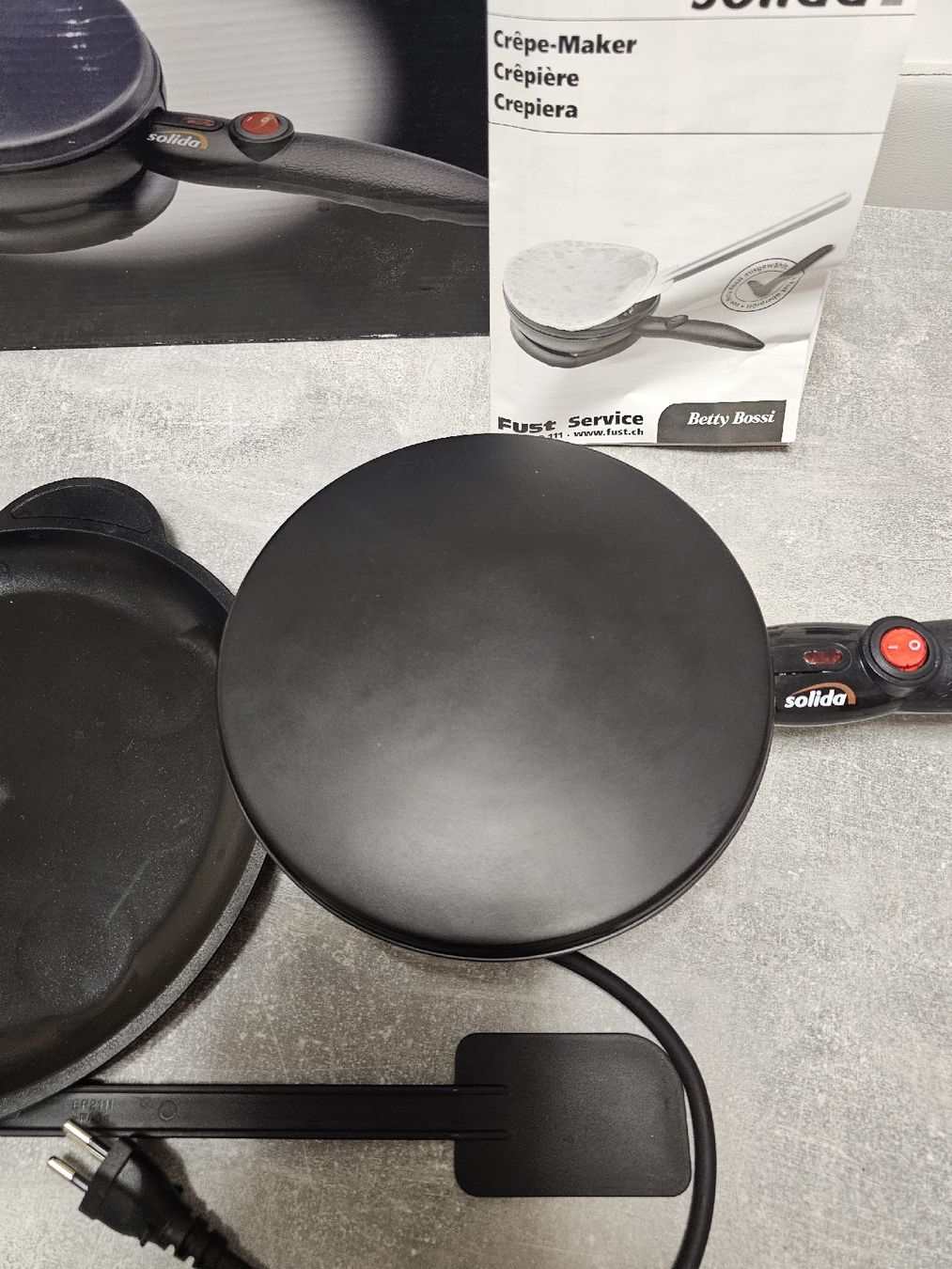 Betty Bossi Elettrodomestici da cucina: Betty Bossi Solida Crepe-Maker  – Usato da Herzogenbuchsee venduto da tgi_rln7 2