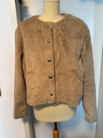 H&M Jacke aus Kunstfell, ungetragen, Gr. XL