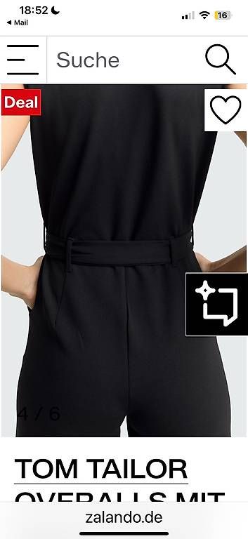 Tute: Jumpsuit schwarz – Nuovo e nell'imballaggio originale da Weinfelden venduto da lin_dj6g 3