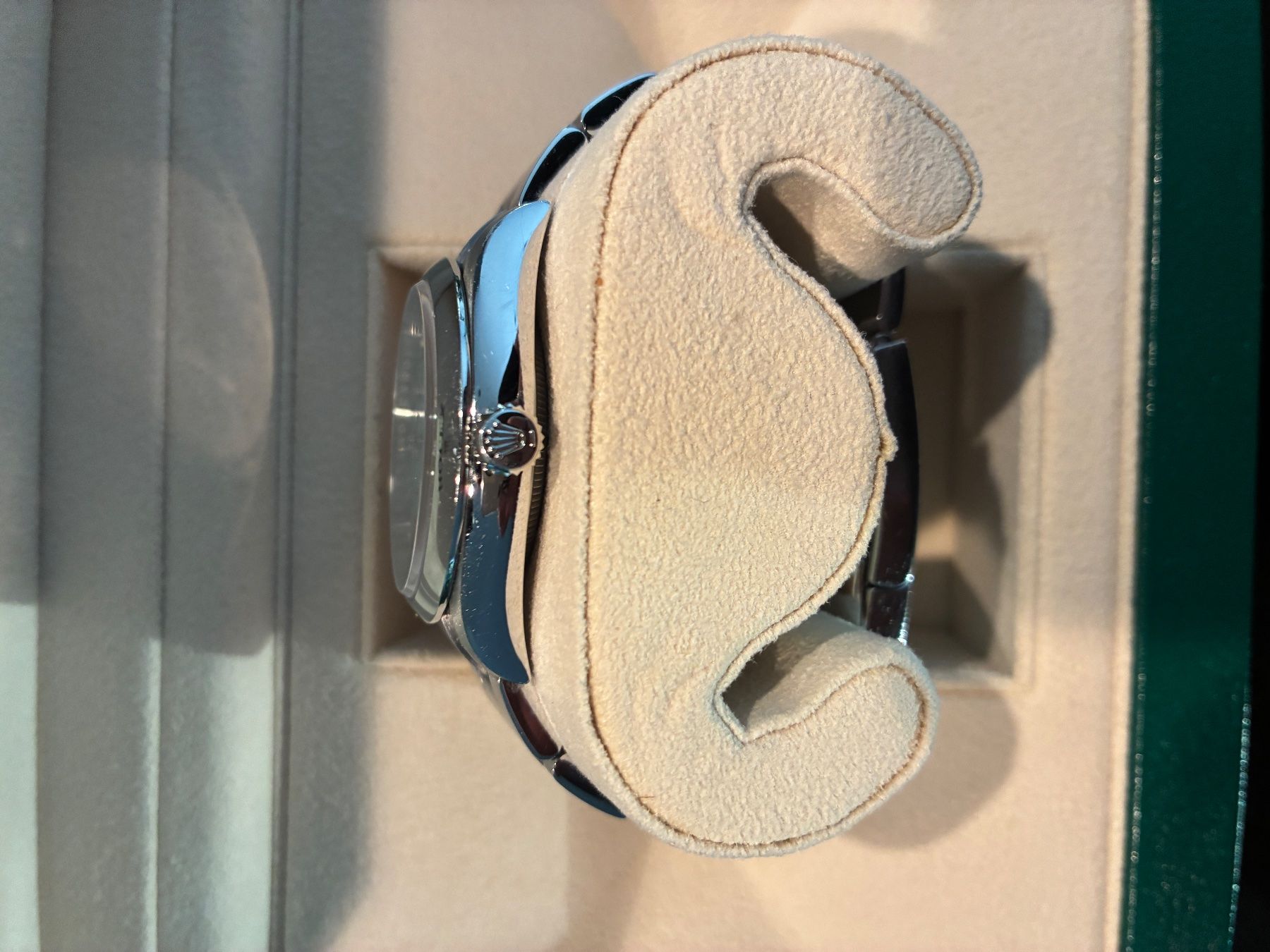 Rolex Orologi: Rolex Oyster Perpetual 36mm Tiffany-Dial – Usato da Liestal venduto da selgo 5