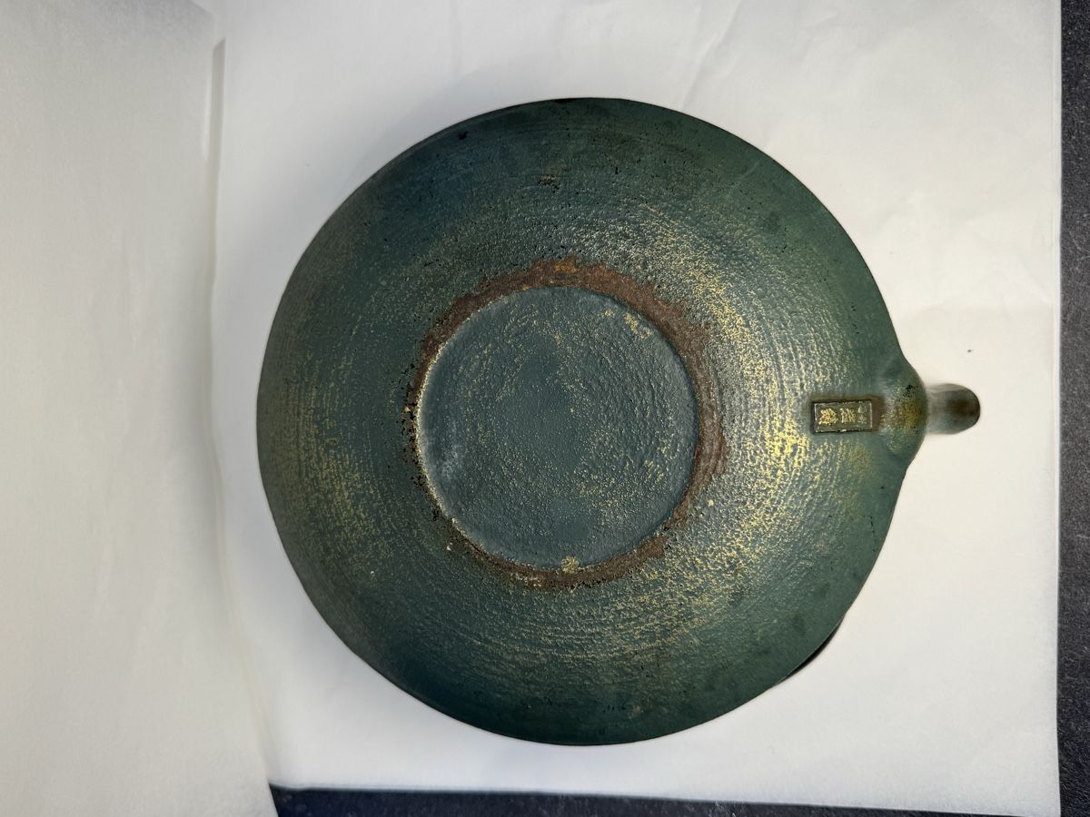 Teekannen: Théière japonaise ancienne en fonte Tetsubin vintage  – Gebraucht aus Vevey von Jeremycjm 6