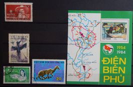 Nord-Vietnam Lot mit alten Werten selten