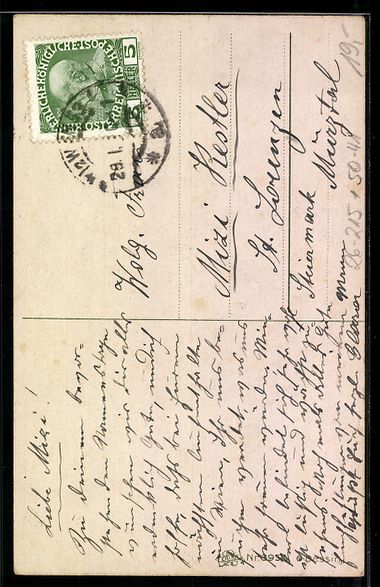 Cartoline postali: M. Müller jun.: vermenschlichter Dackel – Usato da Berlin venduto da bartko-reher 1