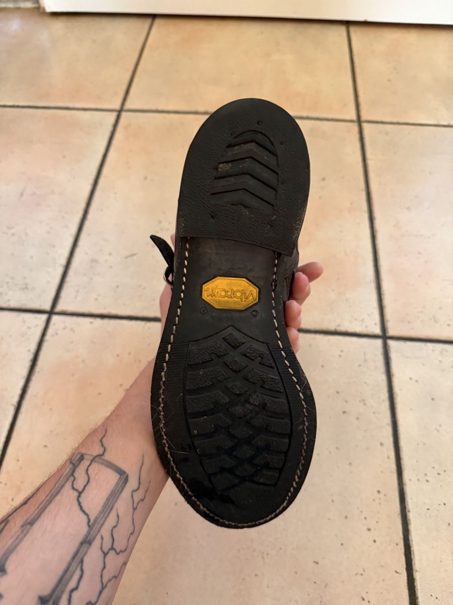 Chaussures hommes: Bottes Chippewa Engineer, cuir noir, taille 39.5 / 40 EU – D'occasion à Crissier par jdc_2knk 2