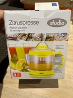 Studio elektrische Zitruspresse, neu