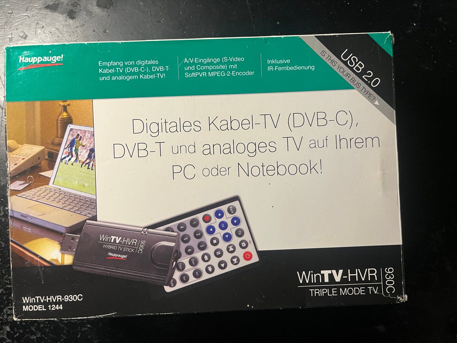 Chiavette USB: Hauptauge WinTV HVR 930C – Usato da Hubersdorf venduto da Gewonnen
