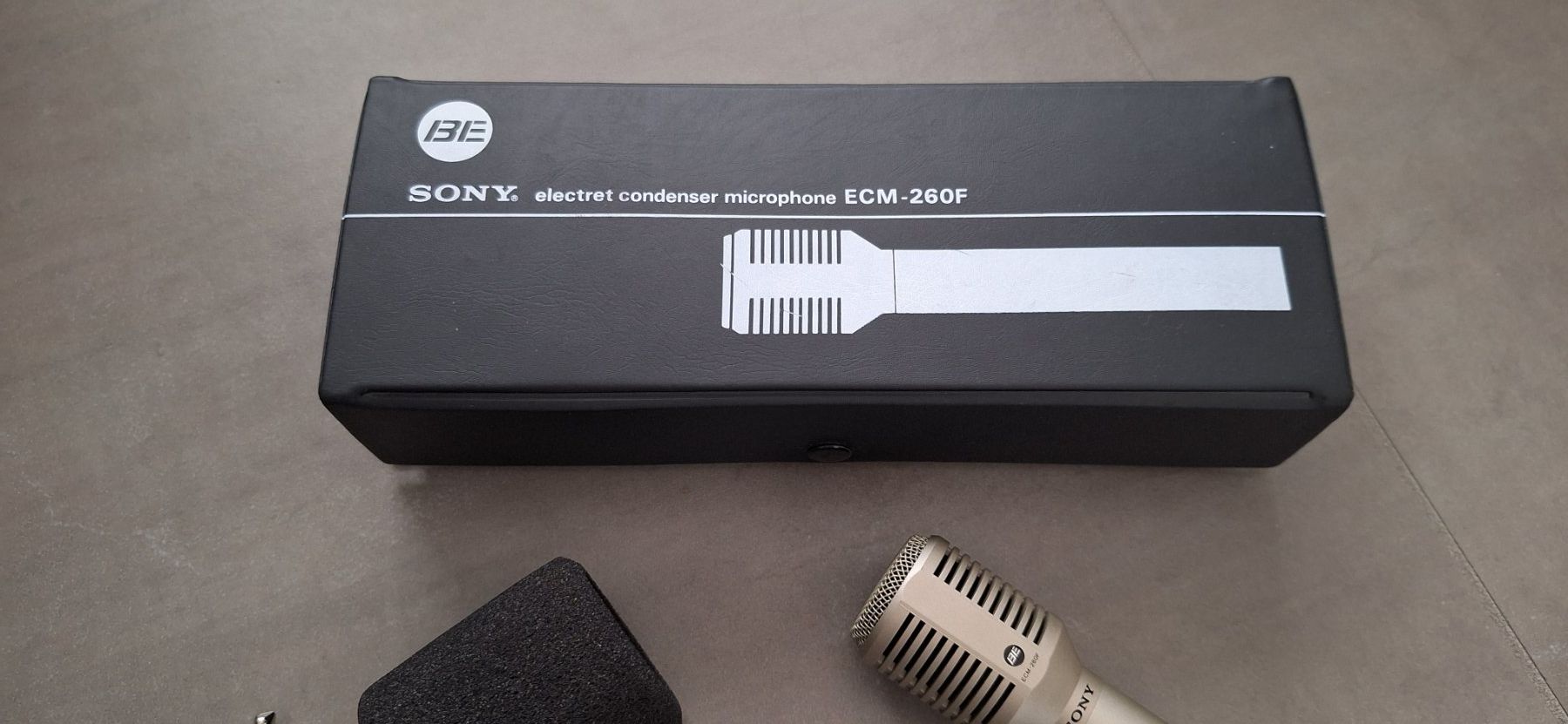 Sony Microfoni: Retro Sony Mikrofon ECM-260-F – Nuovo (secondo la descrizione) da Märstetten venduto da activemember 1