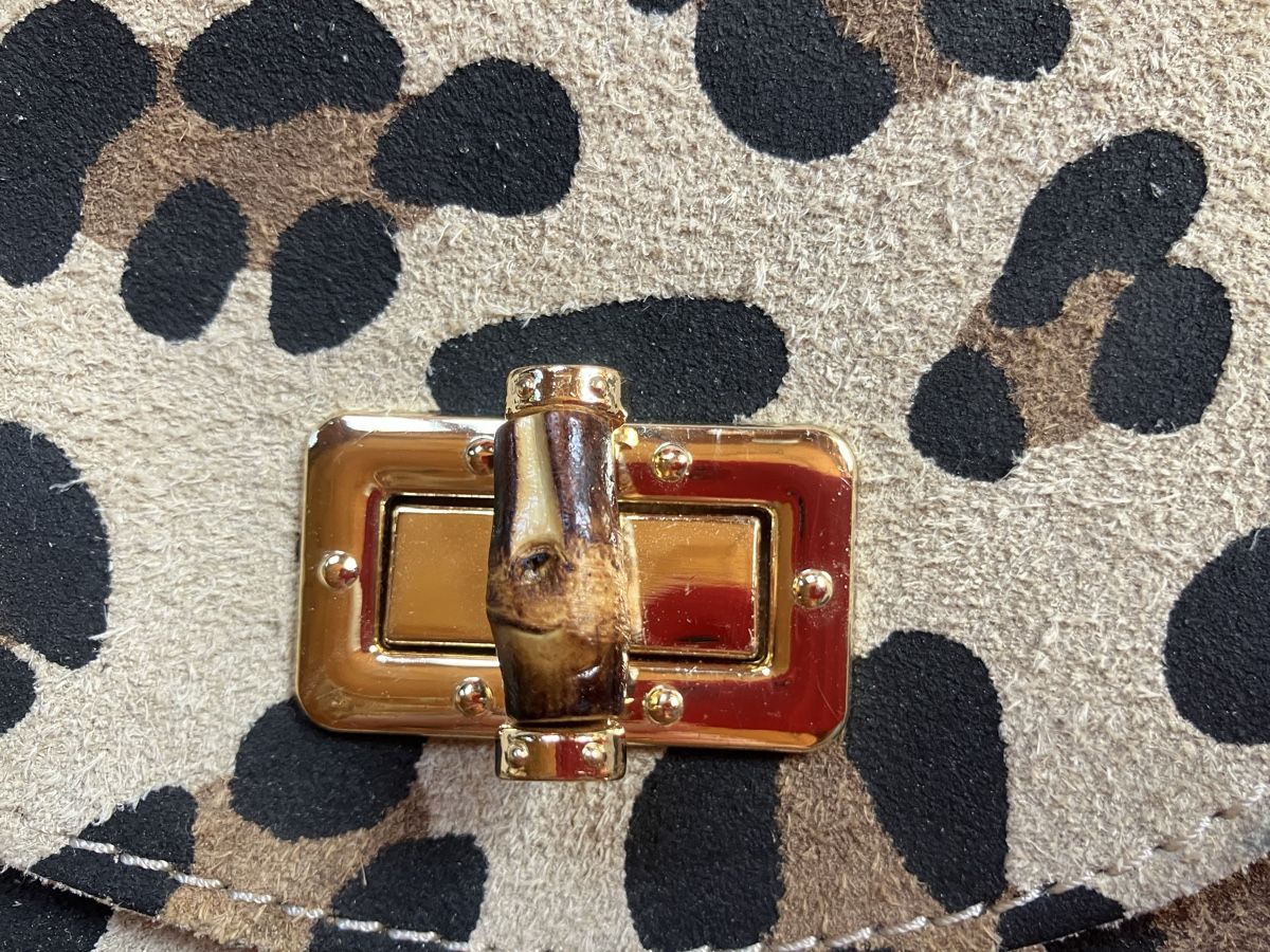 Borse da donna: Umhaengetaeschchen echt Leder Leopardenprint – Nuovo (secondo la descrizione) da Bassersdorf venduto da groovygremlin 4