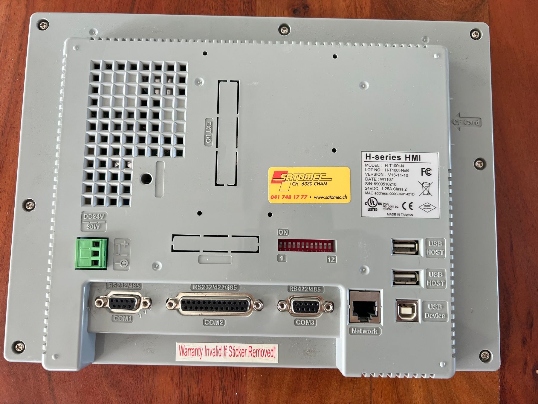 Sistema di controllo: Beijer Panel H-T100t-N – Usato da Romanshorn venduto da DonRicardoo 1