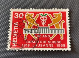Nr.463 mit Vollstempel Yvorne briefmarke