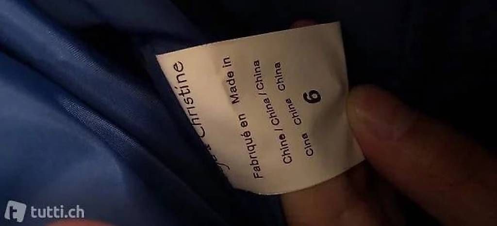 Vestiti: dunkelblaues abendkleid gr. L – Usato da Mörschwil venduto da nvcmi 3