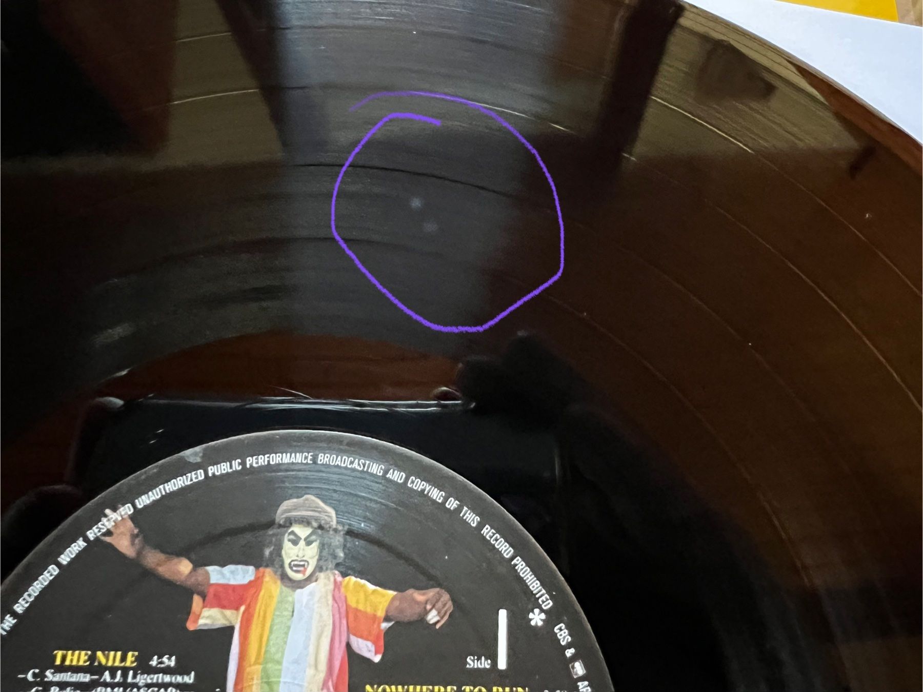 Dischi in vinile: Santana – Shango LP GEWASCHEN – Usato da Unterseen venduto da vinylmore 2
