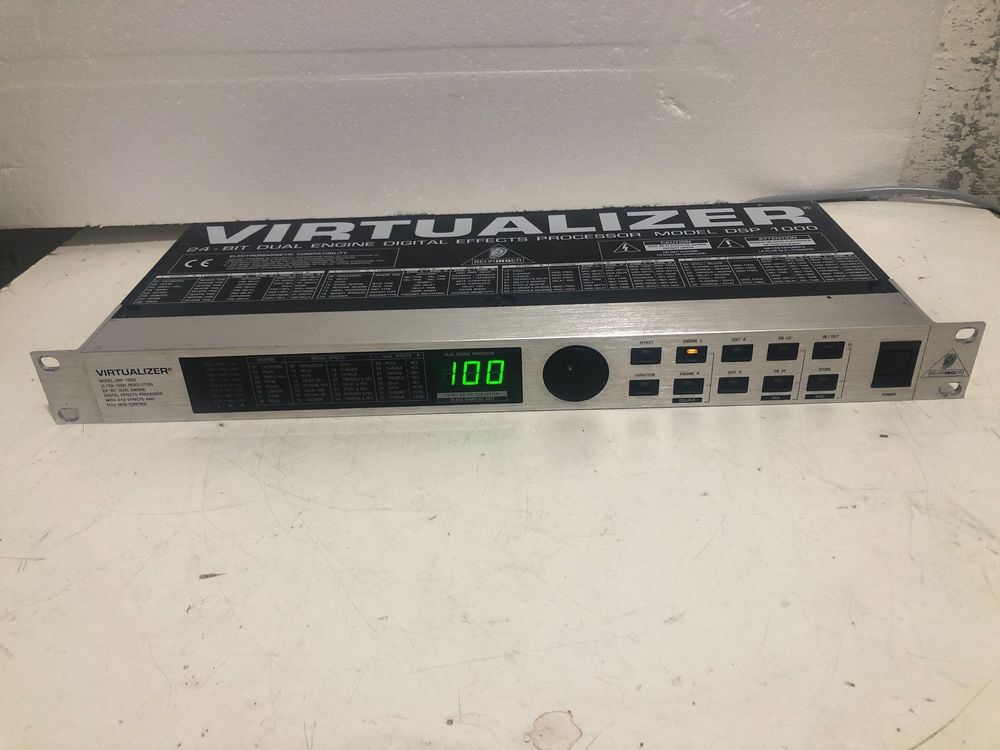Behringer effects processor dsp1000 Kaufen auf Ricardo