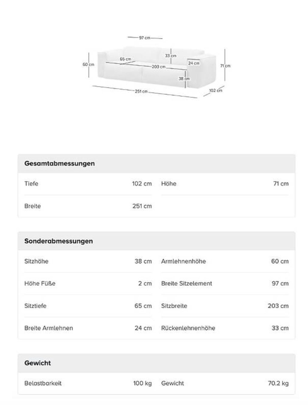 Divani: 3-Sitzer Sofa Hudson Home24 – Usato da Zürich venduto da mar_gv6g 2