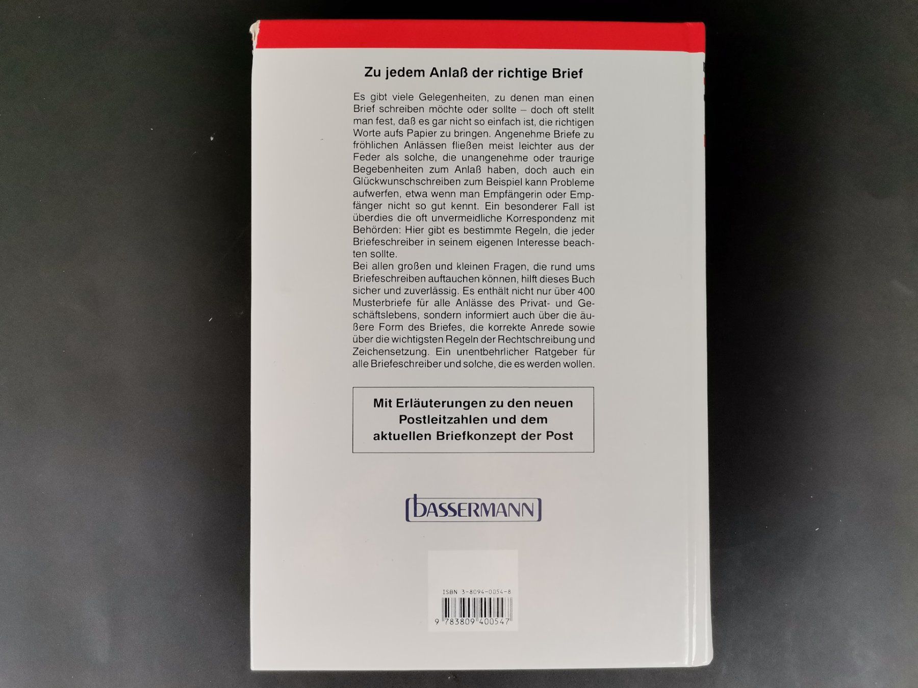 Libri: BUCH Erfolgreich Briefe schreiben – Usato da Schaffhausen venduto da Restwert_SH 1