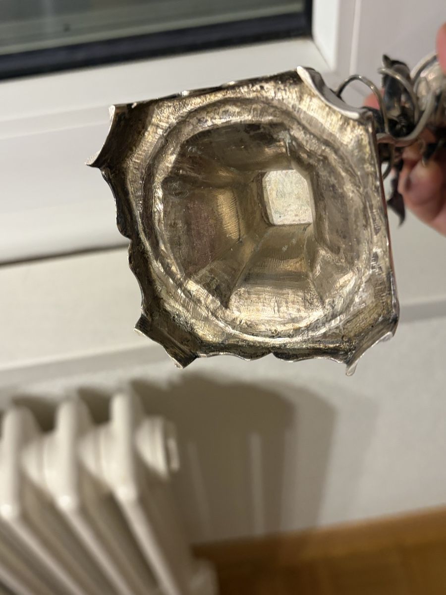 Portacandele: Kerzenständer Jugendstil Figur  Silber – Nuovo (secondo la descrizione) da Nidau venduto da May-be 3