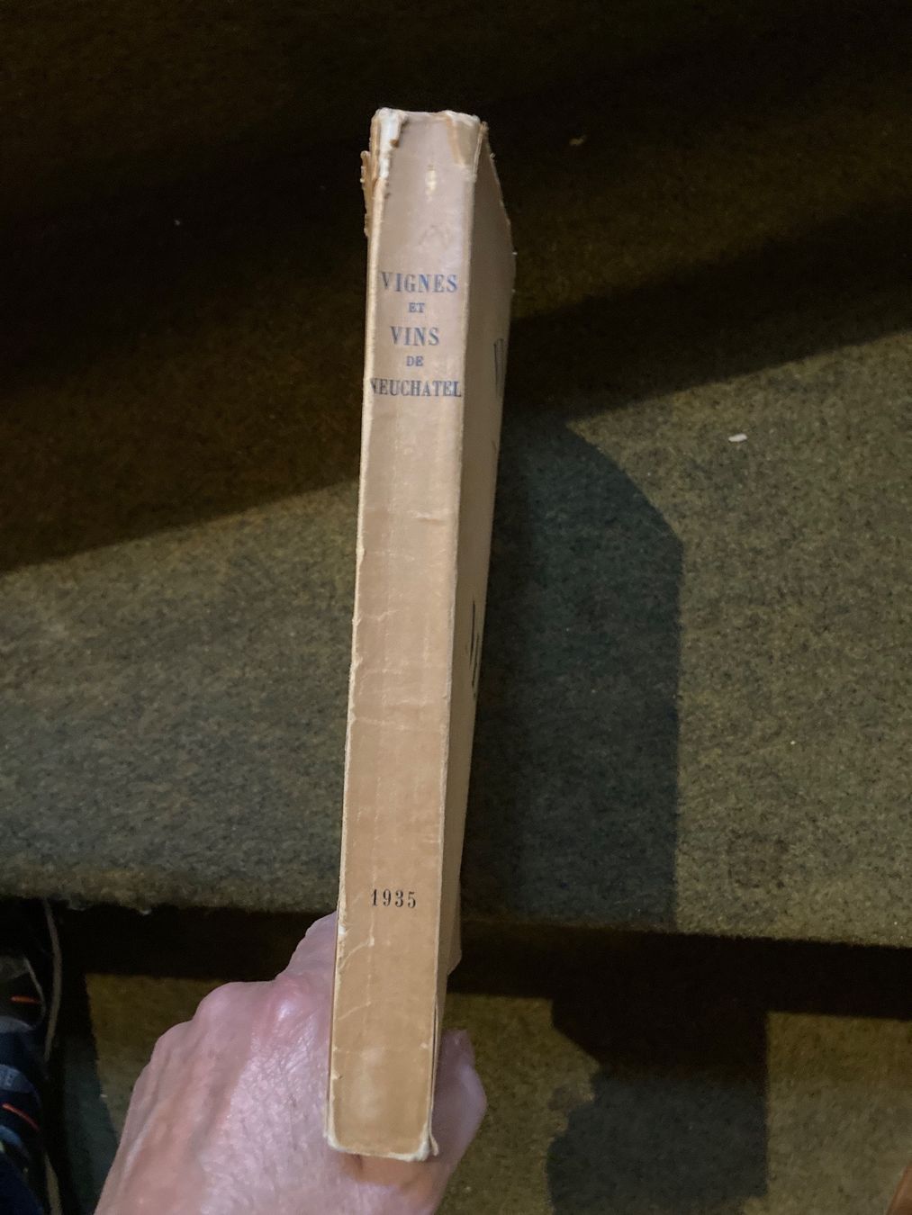 Libri: Vignes et vins de Neuchâtel 1935 – Usato da Adliswil venduto da eku_8mgk 7